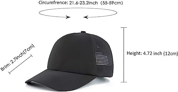 Oversize XXL Baseball Cap for Big Heads Extra Large Low Profile Dad Hat Sports Cap Adjustable Strapback Hat