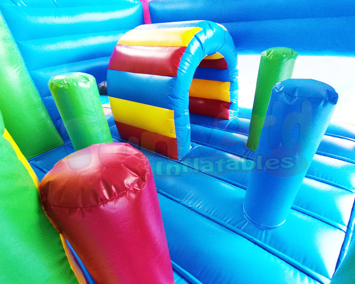 Children Unicorn Inflatable Castle Combo Bounce House