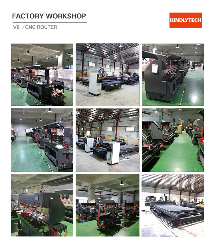 1.27 X2.54m CNC Router Cutting Machine