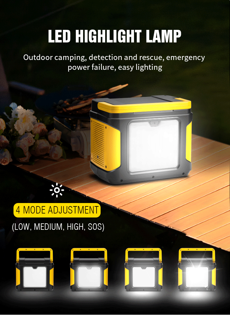 Lightweight Emergency Portable Power Station Rechargeable Generator 300W 296wh