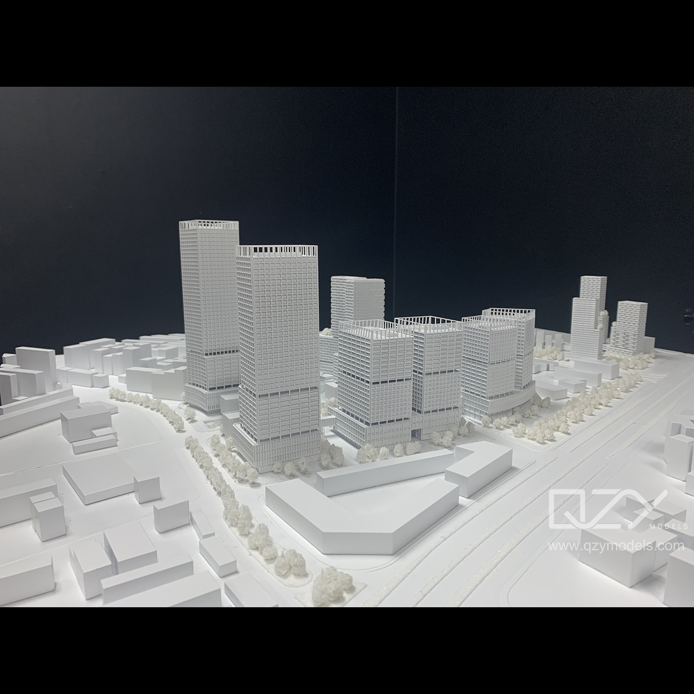 1:1000 Engineering Abstract Architectural Model Maker Customized