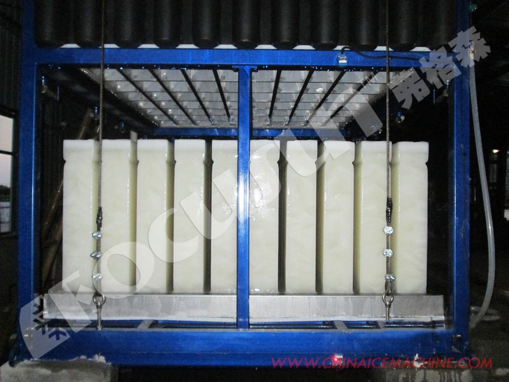 Refrigeration Block Ice Machine With Video Outgoing-Inspection In Market