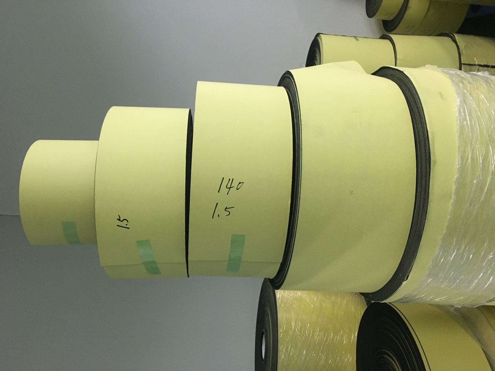 0.3mm Zip Shape Bonding EVA Thin Adhesive Foam Hardness 38 Degrees