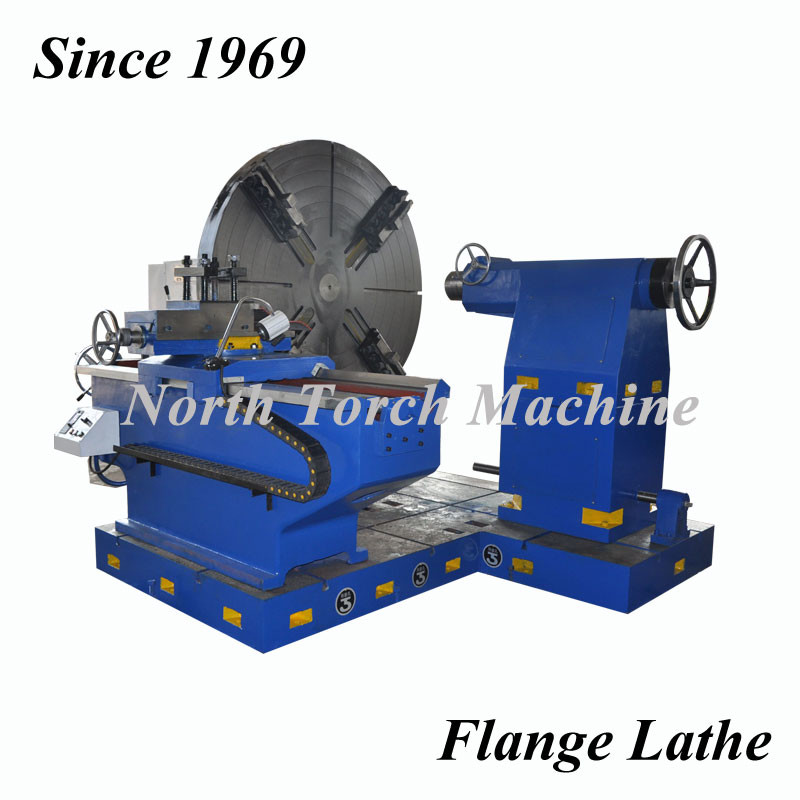 Separate Headstock Conventional Lathe Machine For Machining Big Flange