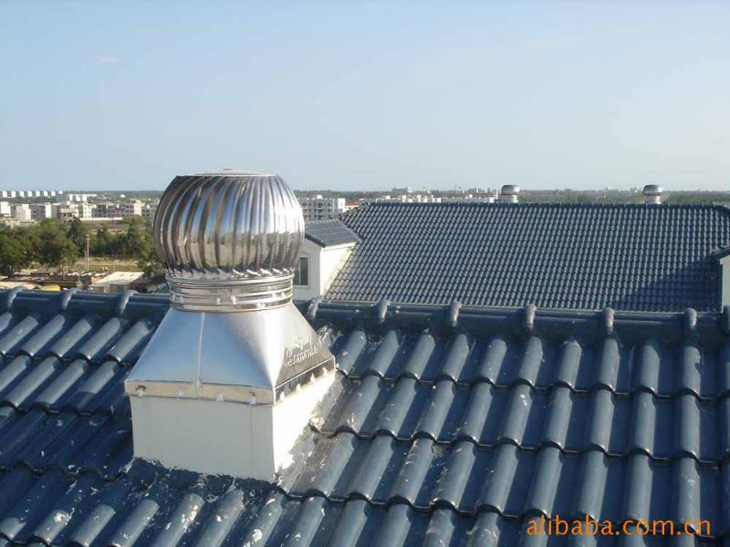 Stainless Steel 304 Roof Turbine Fan with NO POWER Motor and customerized Voltage