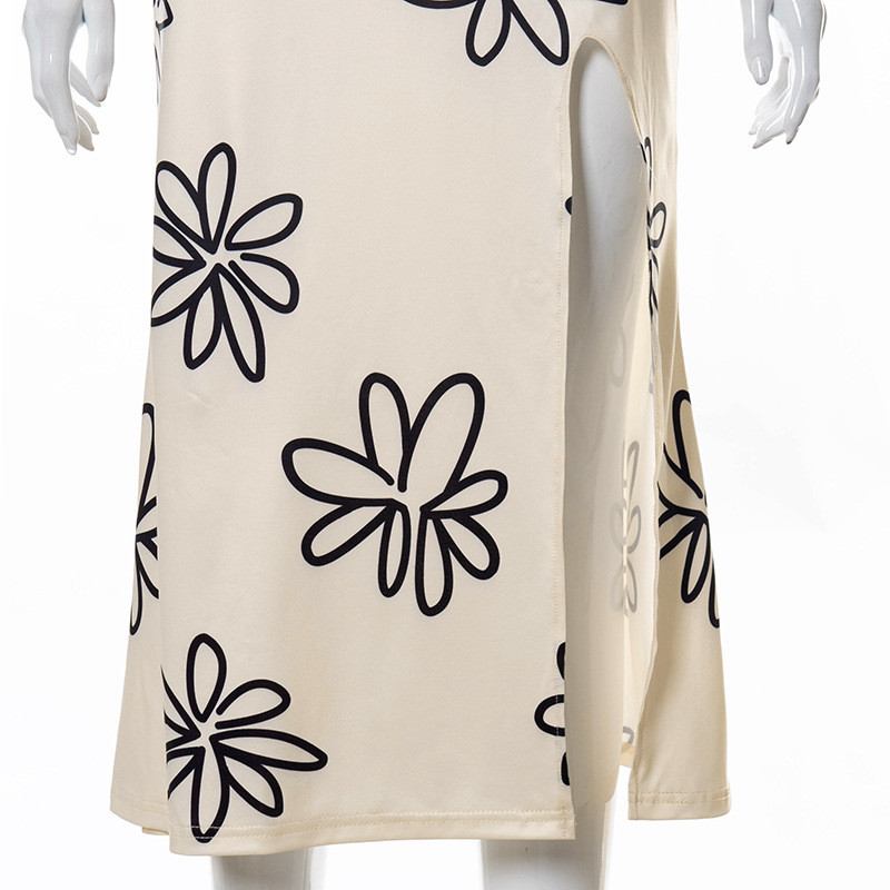 Sleeveless Open Back Summer Maxi Dress