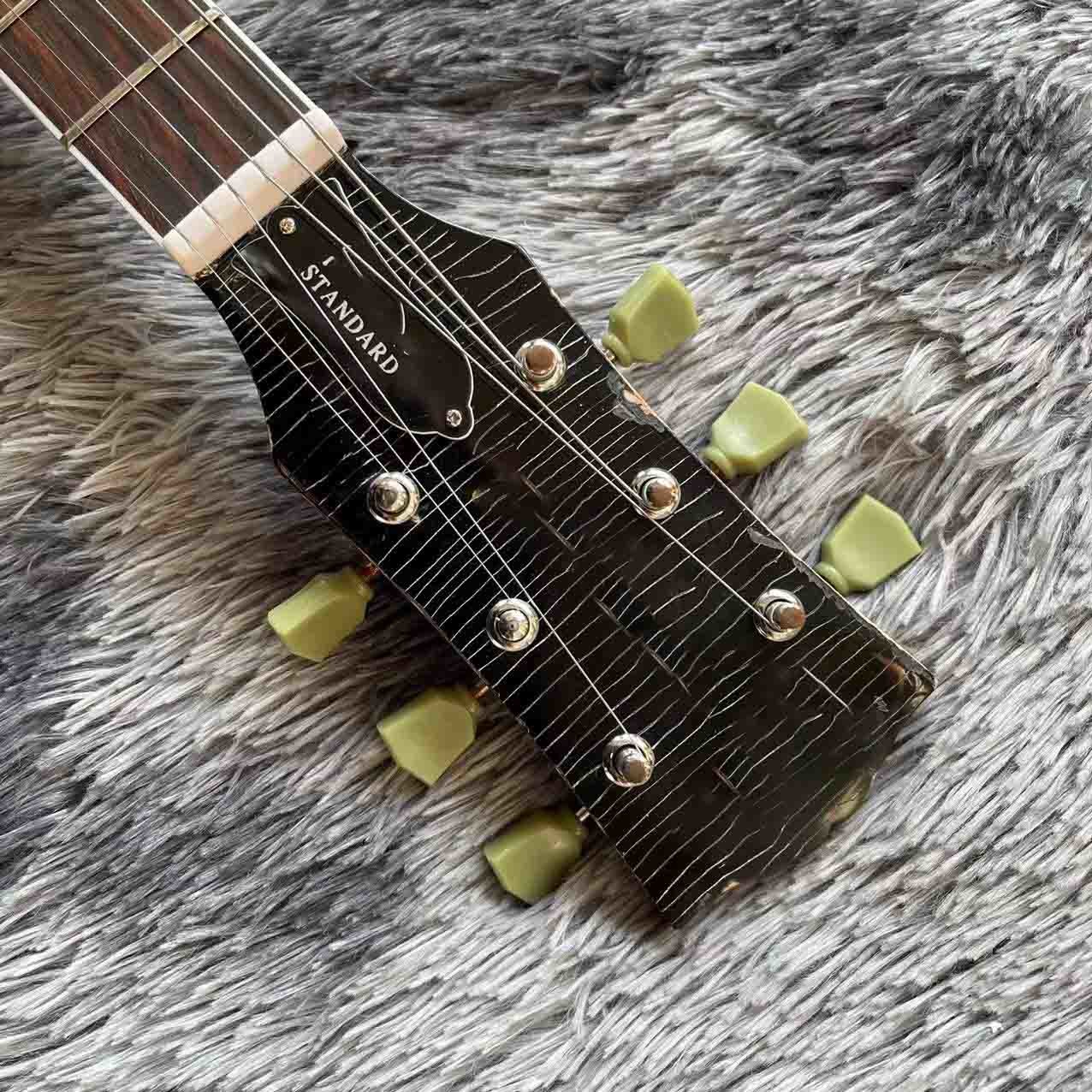 Custom Grand G-LP Les Paul Relic Finishing Style Electric Guitar Cherryburst Optional Color Accept OEM
