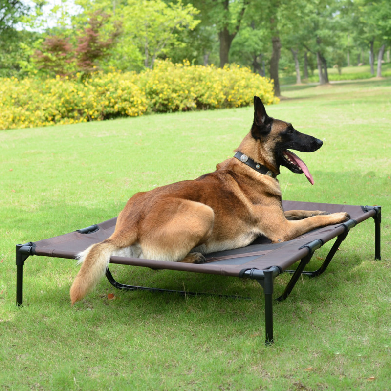BSCI Breathable Medium Elevated Dog Bed 1680D PVC Waterproof