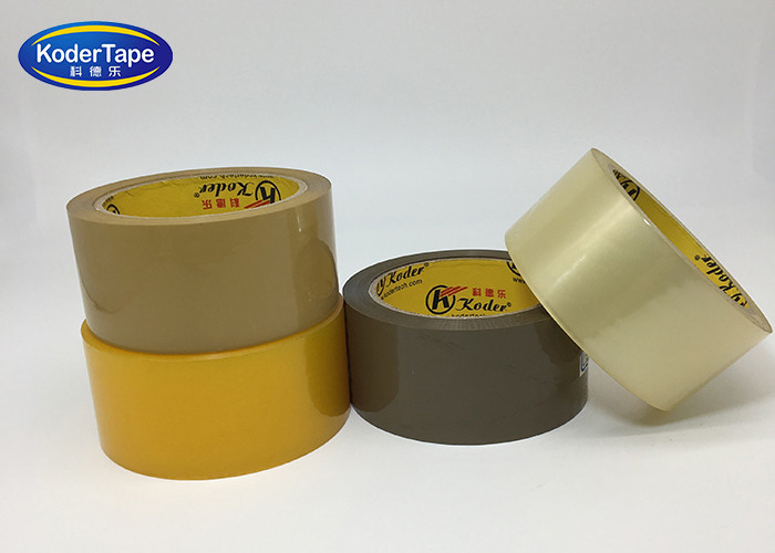 Branded Packing Adhesive Tape , Self Adhesive Bopp Packing Tape For Cartoon Sealing