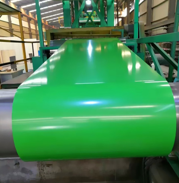 CGCC SPCC Prepainted Color Coated Steel Coil , DX51D Z Prepainted Galvalume Coil