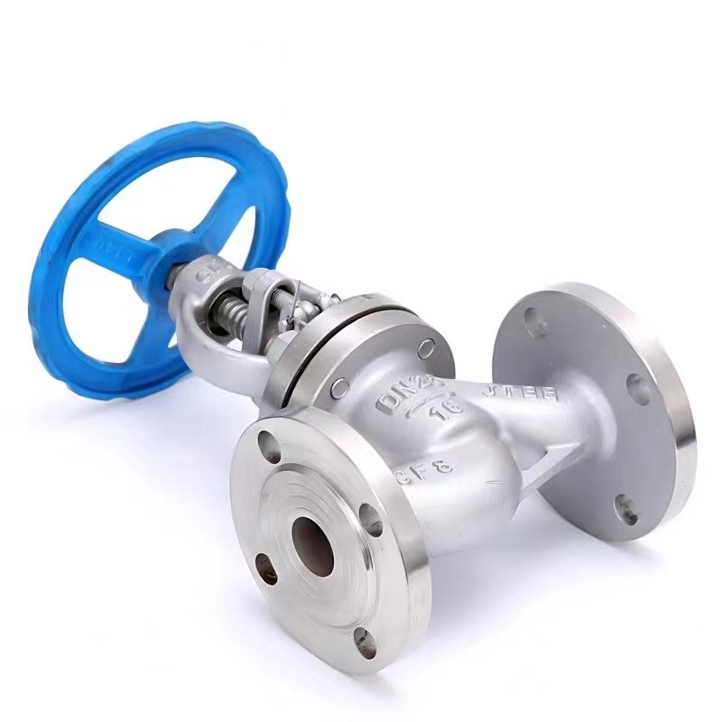 304/316 Stainless Steel Flanged Globe Valve J41W-16p High Temperature and High Pressure