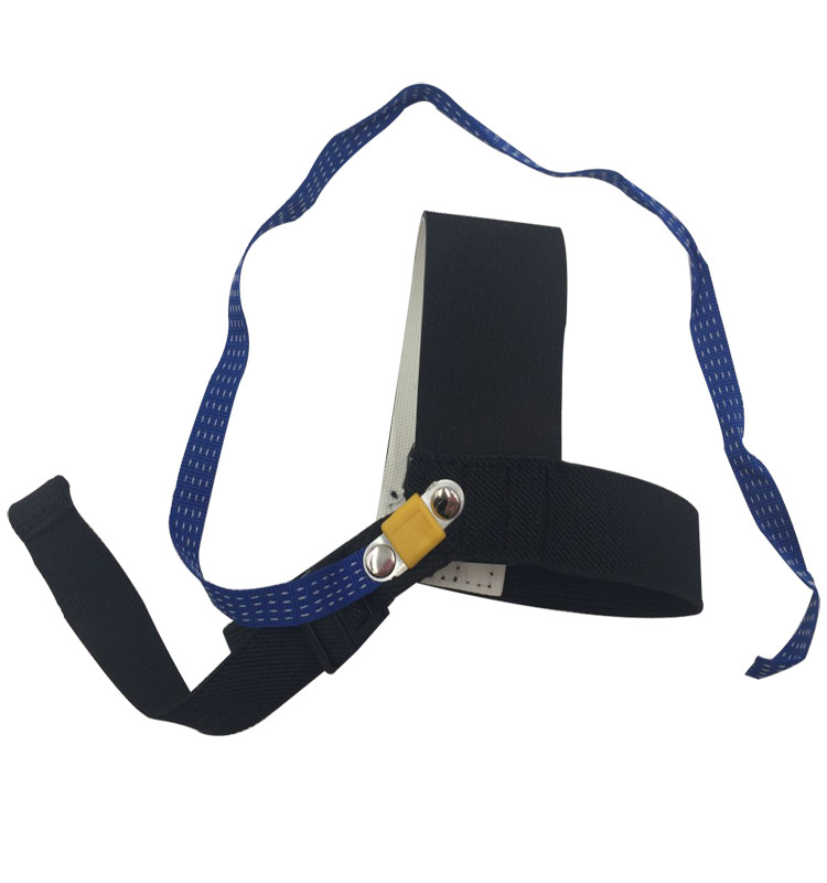 Synthetic Rubber ESD Heel Grounder , 2 Layers ESD Heel Straps Anti Static