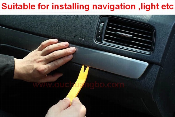 Ouchuangbo Car Radio Door Clip Panel Trim Dash Audio Refit Removal Pry Tool Kit For Installer And Repairment