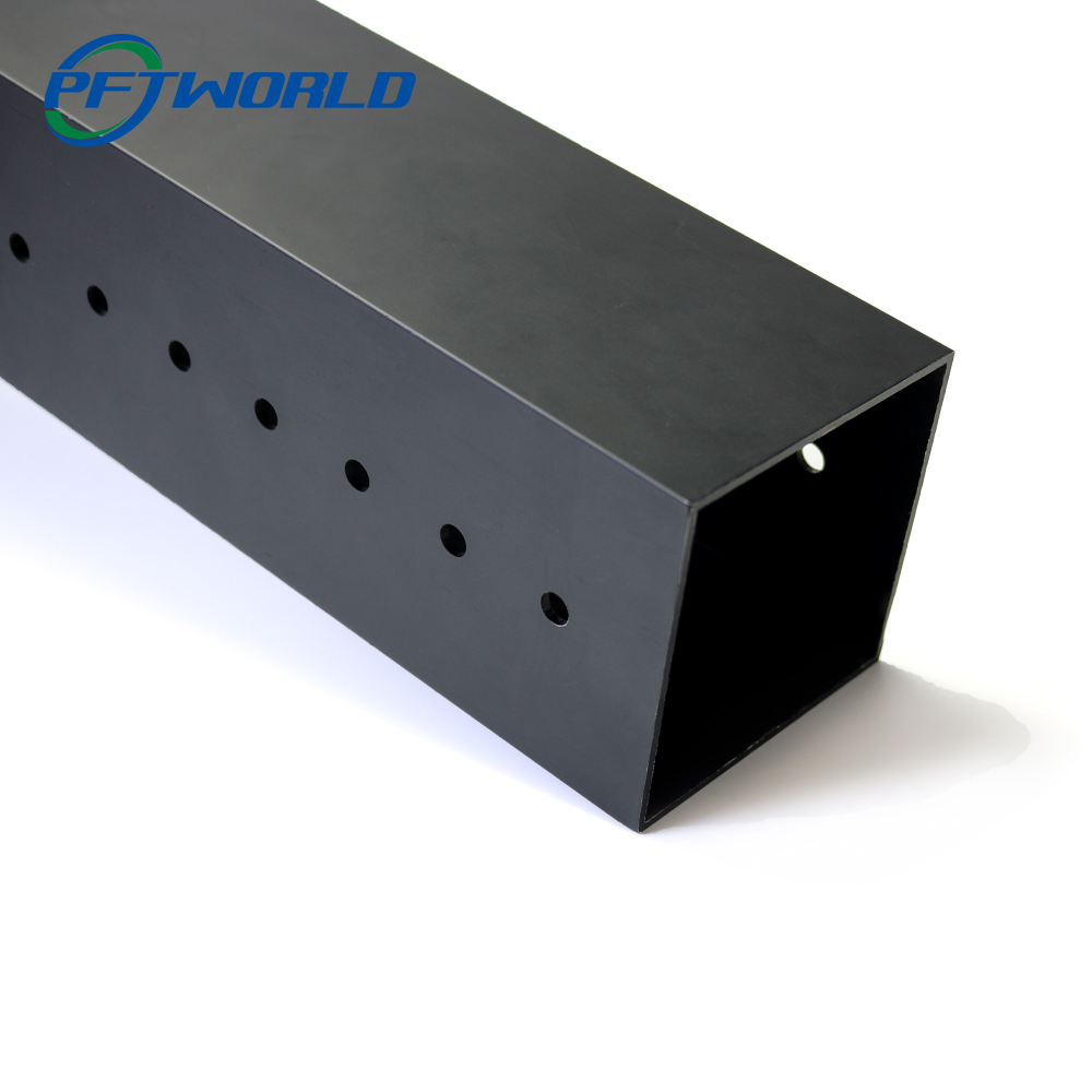 Laser Cutting Sheet Metal Bending Services Black Bracket Computer Accessories