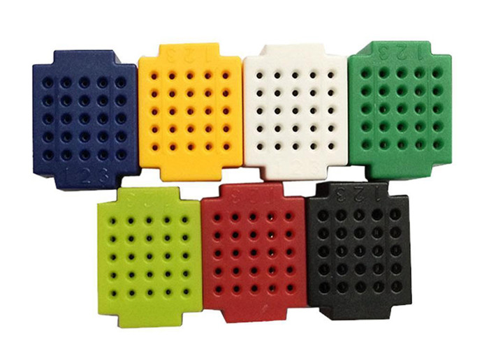 25 Tie Point Breadboard Solderless Single Layer For DIY Project 20 * 15 * 12mm