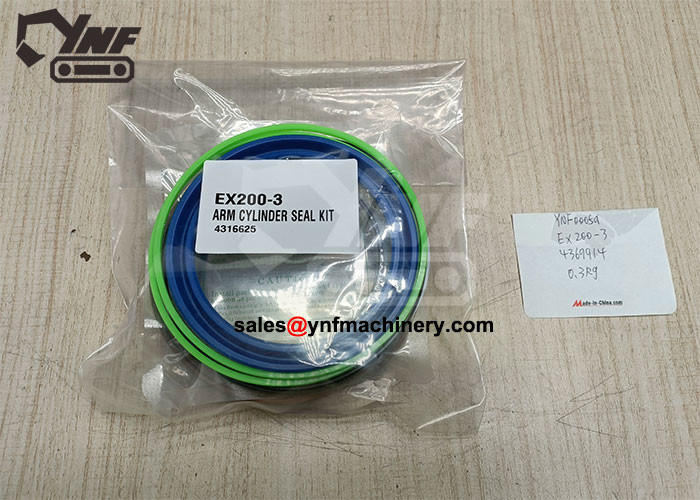 Excavator Arm Cylinder Seal Kit For Ex200-3 4316625 4286780