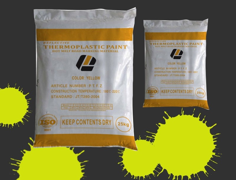 10% Glass Beads 25kg Liquid Reflective Road Marking Spray Paint
