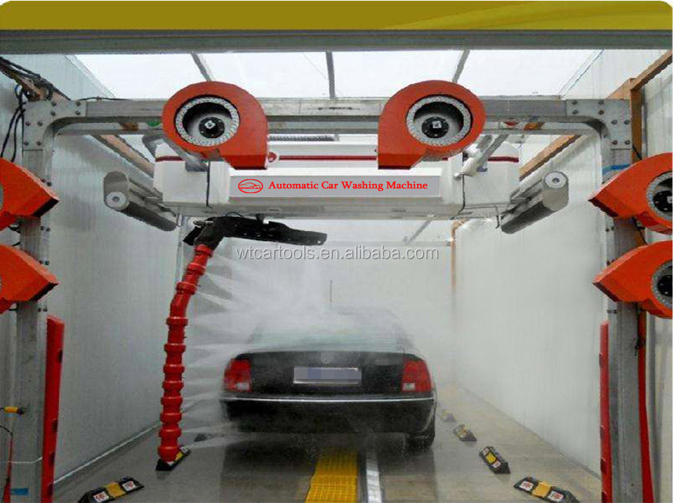 Chic Design Automated Car Wash Systems High Speed With 60L Water Consumption