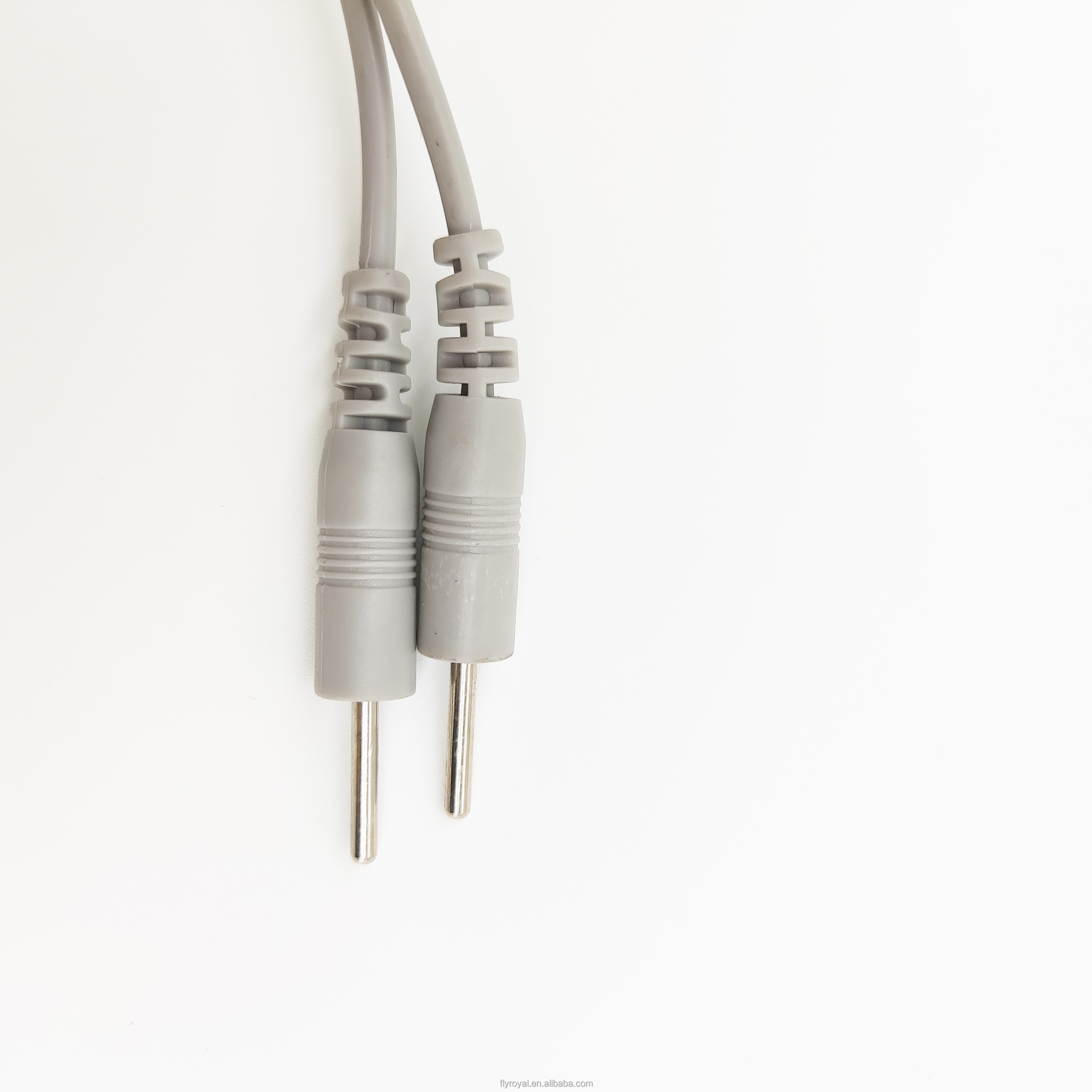 Socket To 2.0mm DC Pin Connector Lead Wire TENS Units Electrode Needle Custom Medical Cables
