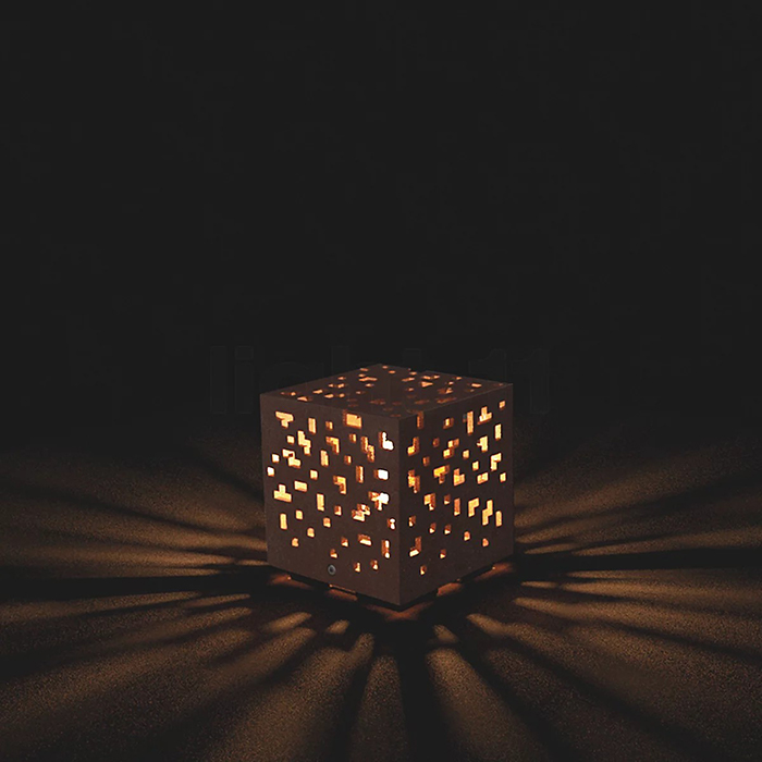 creative laser cut bollard light