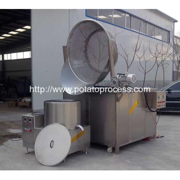Automatic-Discharging-Potato-Chips-Frying-Machine