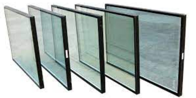 Double Glazing Thermal Insulated Glass In A Variety Of Colors For Buildings