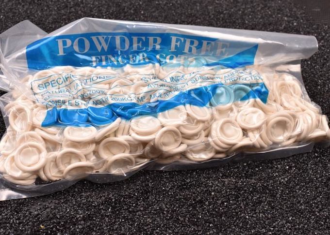 Disposable Free Permanent Makeup Accessories Anti - static Latex Finger Cots Rubber Fingertips Gloves