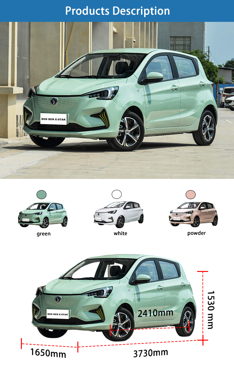 Sedan Changan Used Car fast charging Premium Electric Car Mini