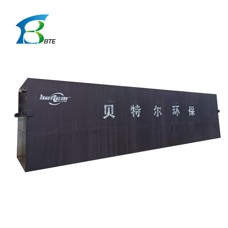 3000L/Hour Productivity Aquaculture Sewage Purification MBR Integrated Equipment Design