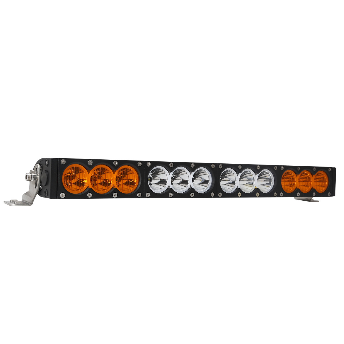 H Style 120W White to Yellow Color 12pcs 10W CREE LED LIGHT BAR 6000K 10-30V Combo Beam,Flood Beam, Spot beam