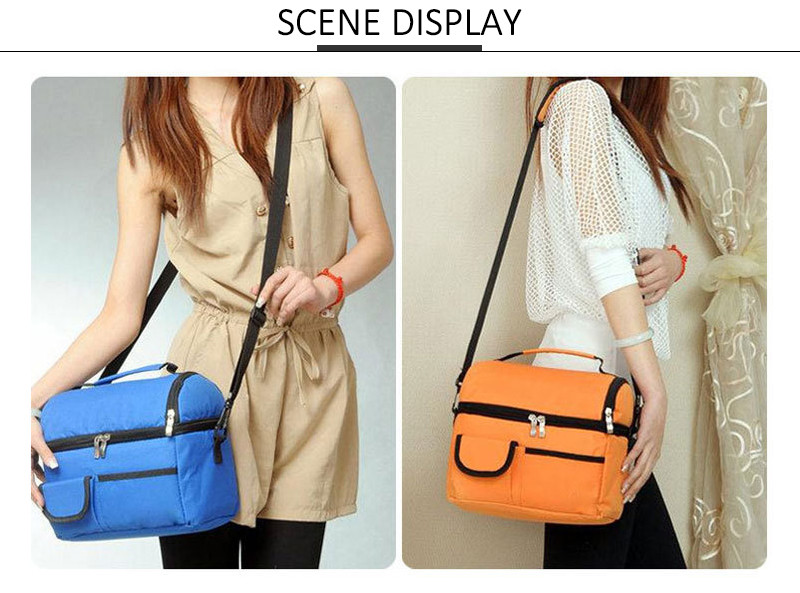 Oxford Insulated Lunch Cooler Bags