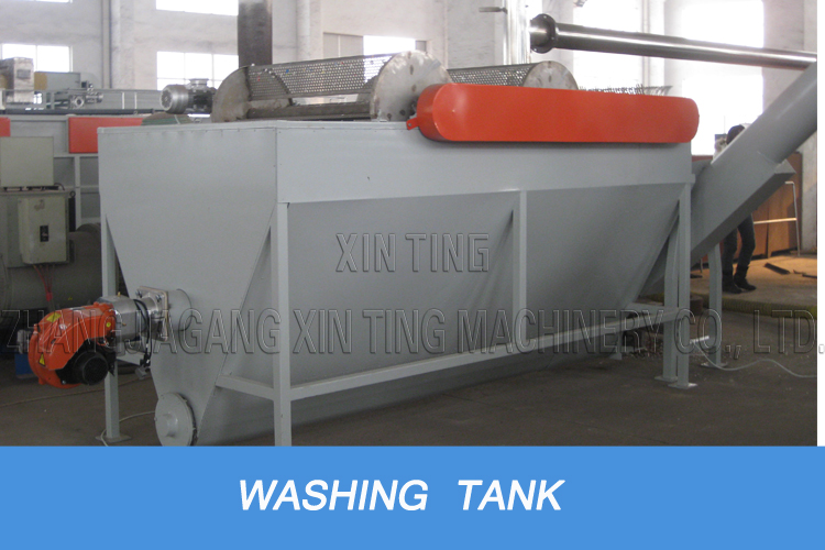 300kg / Hr Plastic Waste Recycling Machine Hdpe Bottle Crushing Washing Dewatering