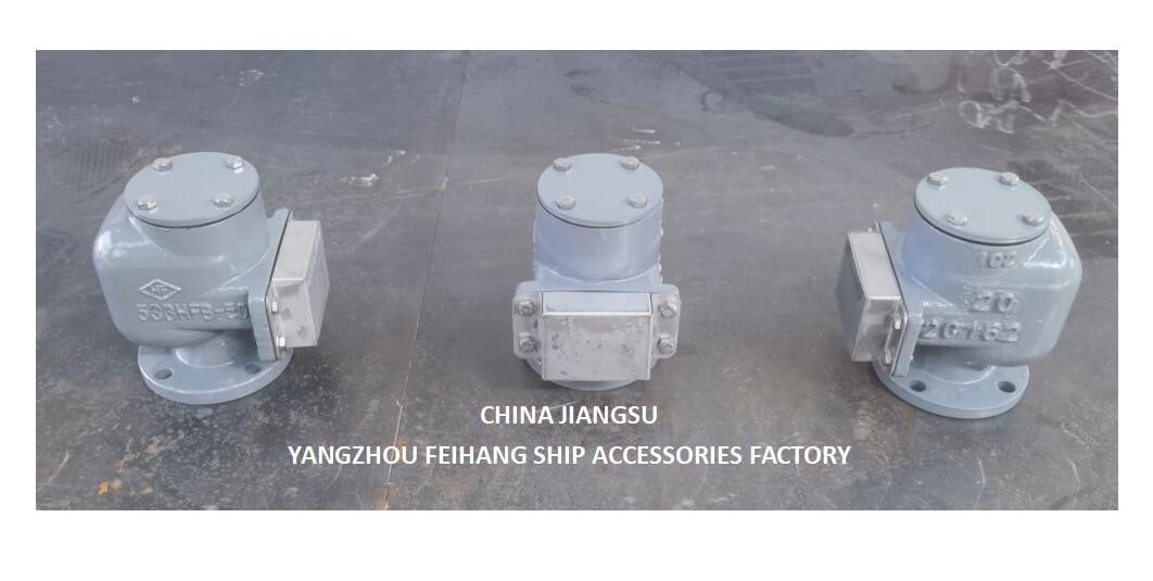 After Peak Tank Air Vent Head - Air Pipe Head Model:No.533HFB-50A With Sus316l Floater Nbr Gasket 0.3mpa