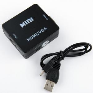 Buy cheap DC 5V HD HDMI To VGA Video Converter / USB Power HDMI Converter Box product