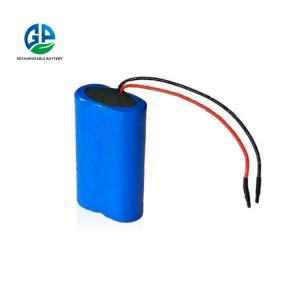 China KC IEC62133 Rechargeable 18650 Battery Pack 7.4V 2000mah Lithium on sale