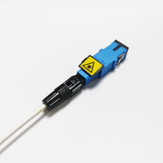 SC/UPC Fiber Connector Adapter Low Insertion Loss Fiber Optical Adapter For Termination Box