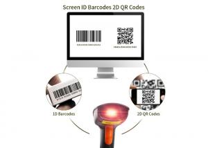 Buy cheap Two Drectional Handheld Barcode Scanner 2D/QR Bar Code Reader product