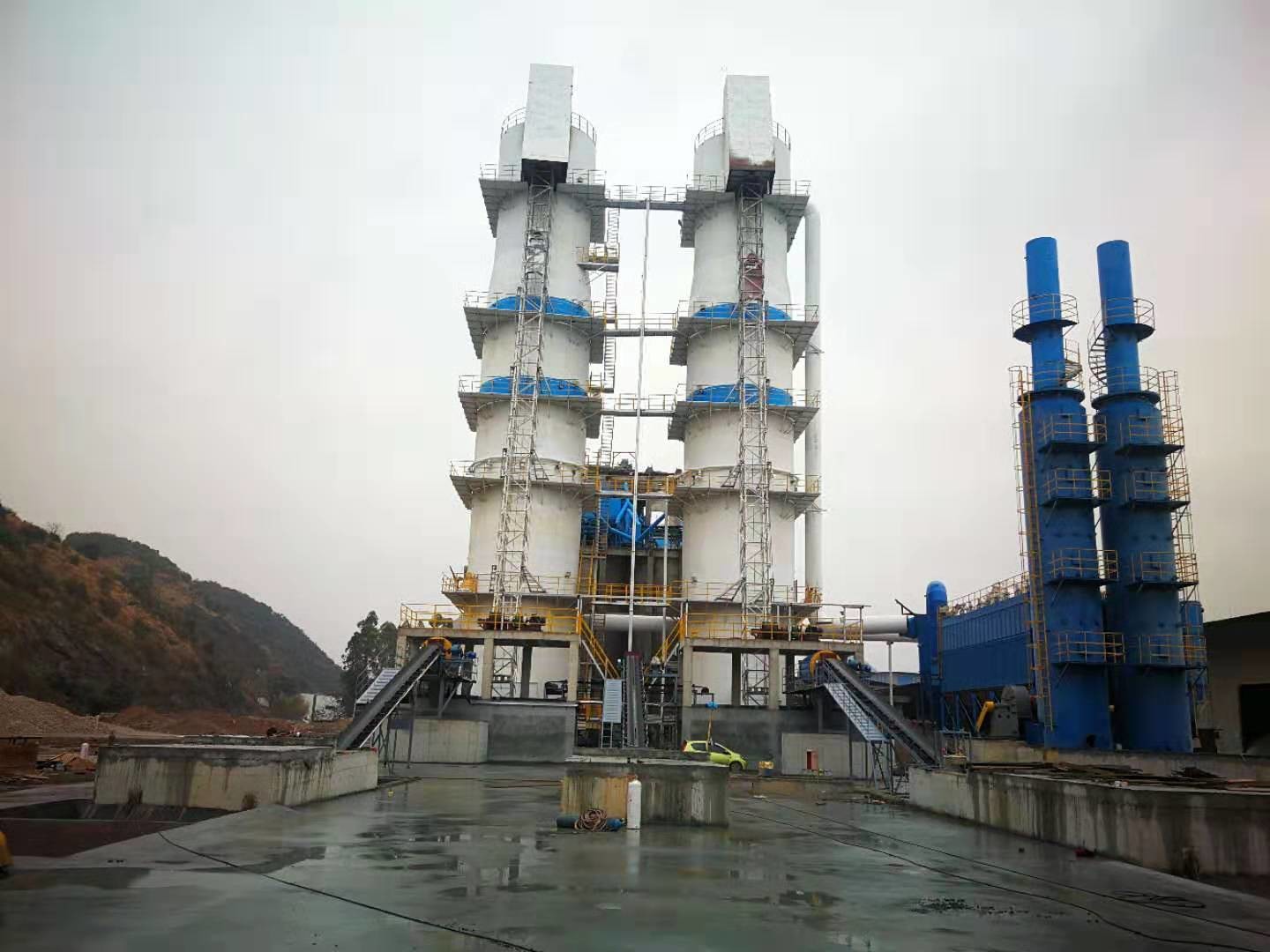 Customized Cement Lime Vertical Shaft Kiln Active Lime Kiln Production Line