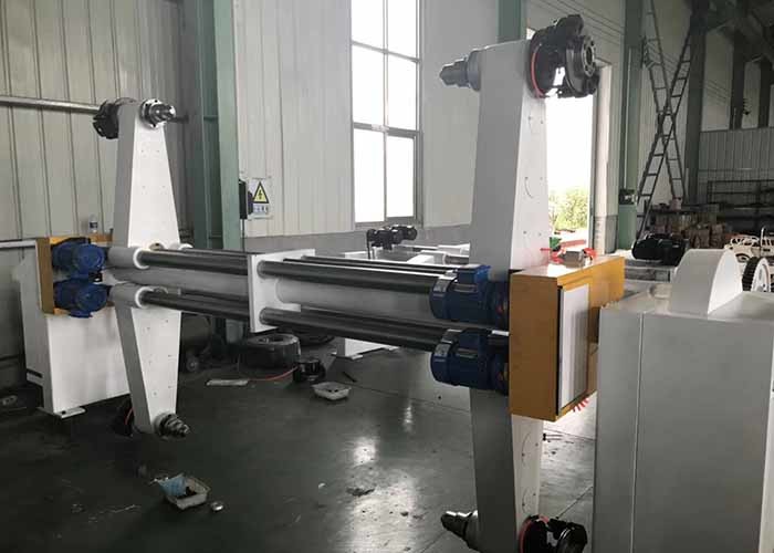 Electric Mill Roll Stand Corrugated Board Production Line 3ph 380v 50Hz