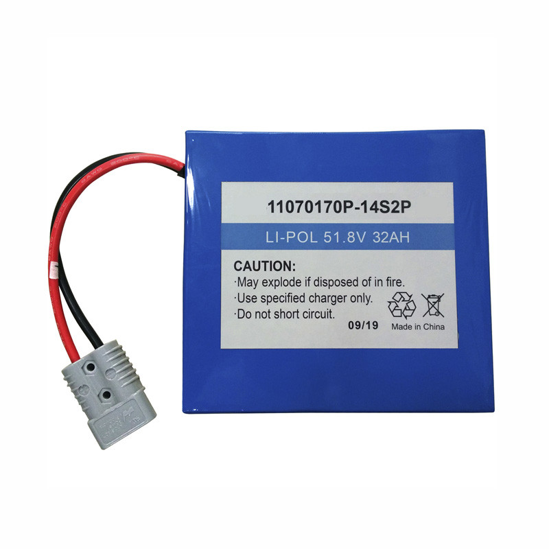 51.8V 32AH Lithium Ion Polymer Battery For Scooter Electric Ebike