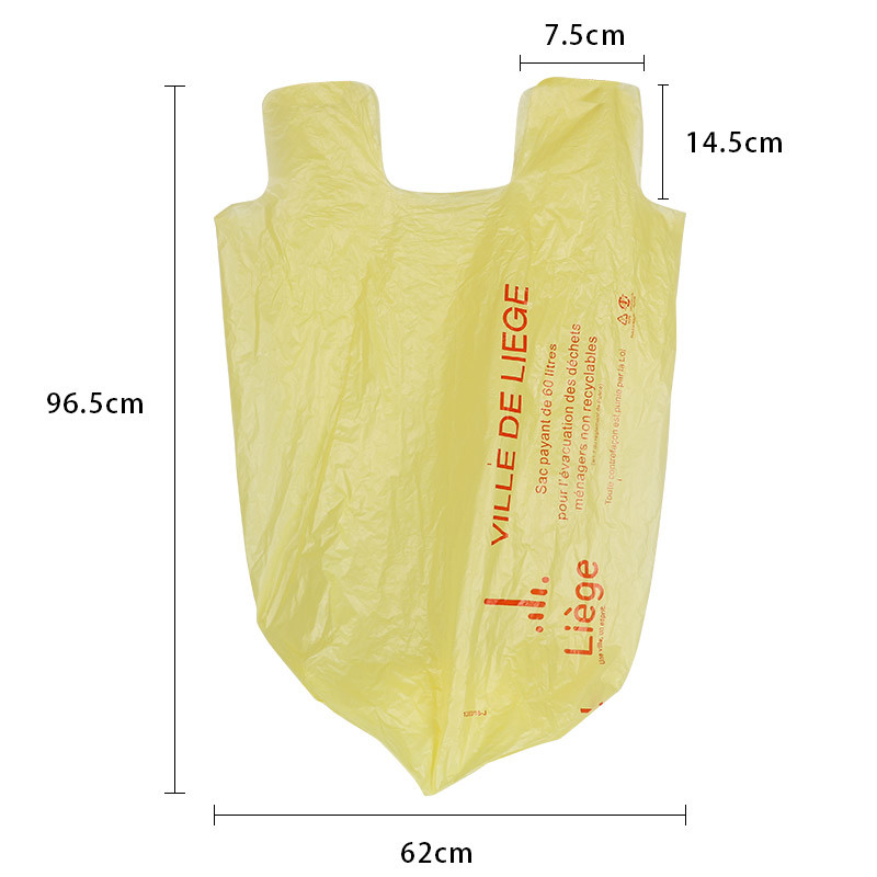 Biodegradable Additive EPI D2W Recyclable Garbage Bags Custom Colors