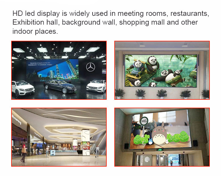 Lightweight Rental Led 1200nits P2.5 P3 P4 Led Panel Displays