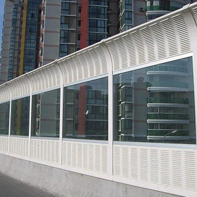 Highway Airport Curtain Wall Aluminum Perforated Metal Acoustic Panels