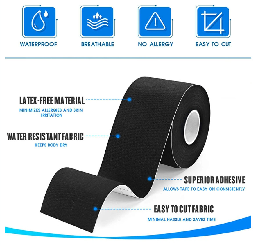 Custom Printed Professional Sport Athletic BJJ Finger Tape Sport Tape Kinesiology Tape