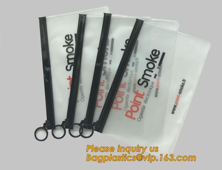 Factory Custom made Environmental PVC clear packaging toy storage handle bag,plastic tote packaging bag with handles fro
