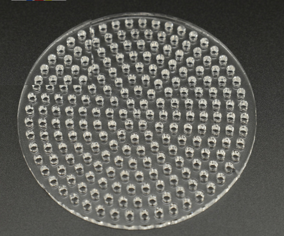 Frost Light Guide Plate Quartz Sieve Laser Dotting Custom Size