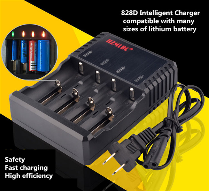 ABS Material Li Ion Battery Pack Charger , 18490 Battery Charger 145mm*100mm*35mm
