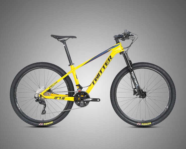 30 Speed Big Tires 27.5 Inch Off Road Mountain Bike Carbon Fiber Frame No Fold