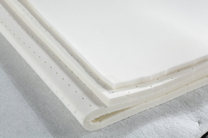 Knitted Fabric Pocket Spring Memory Foam Mattress / King Size Pillow Top Mattress