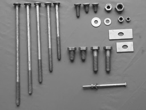Hot Dipped Galvanised Round Head Guardrail Splice Bolt and Nut with ANSI Standard